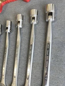 lot 146 image: Vintage Truecraft Flex Socket Combination Wrench Set and Continental Wrenches