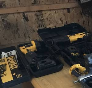 DeWalt Tool & Case Lot