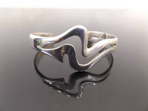 .925 Sterling Silver Navajo Custom Cuff Bracelet