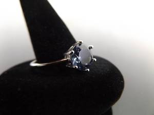 NEW .925 Sterling Silver Faceted Amethyst Ring Size 10
