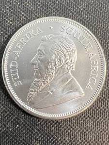 2022 SOUTH AFRICAN KRUGERRAND 1 TROY OZ .999 FINE SILVER