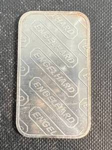1 TROY OZ .999 FINE SILVER ENGELHARD BAR