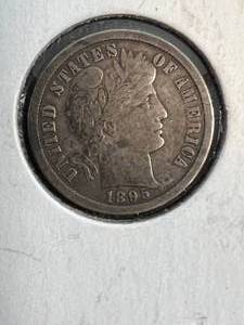 1895-O US BARBER DIME KEY DATE