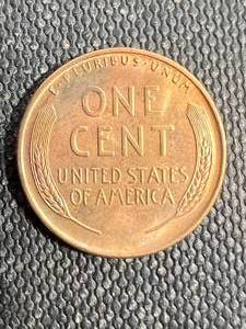 1940-S US WHEAT CENT BU TONED