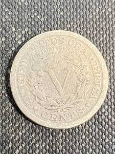 1884 US LIBERTY NICKEL