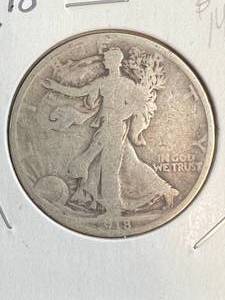 1918-S US WALKING LIBERTY HALF DOLLAR
