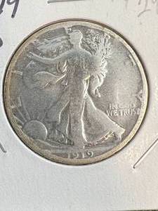 1919-D US WALKING LIBERTY HALF DOLLAR