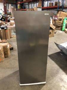 Vissani 7 cu. ft. Convertible Upright FreezerRefrigerator in Stainless Steel Garage Ready Customer Returns See Pictures