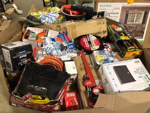 Gaylord of Tools and Hardware Various Models and Conditions   Customer Returns See Pictures