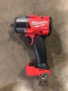 Milwaukee M18 FUEL Gen-2 18V Lithium-Ion Brushless Cordless Mid Torque 12 in. Impact Wrench wFriction Ring (Tool-Only)