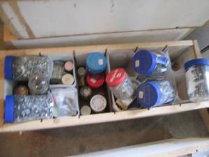 Large assortment of Nuts, bolts, an...