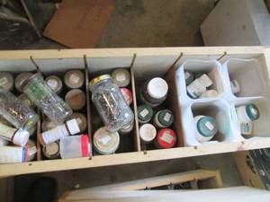 Large assortment of finishing nails...