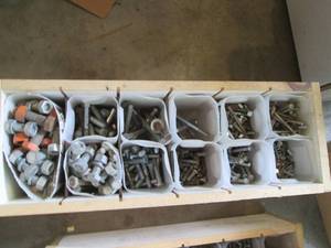 Assortment of larger size nuts, bol...