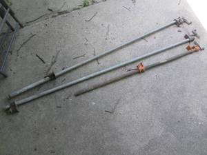 Trio of heavy duty Bar clamps...