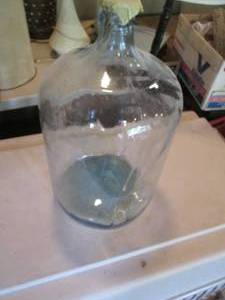 Vintage Glass 5-gallon carboy water...