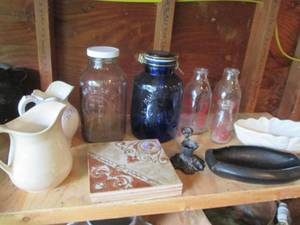 Vintage Ceramic and glassware group...