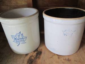 2-Gallon Crocks (one is Western Sto...