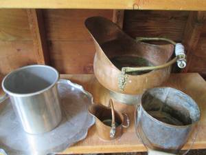 Vintage Copper Water Vessels and po...