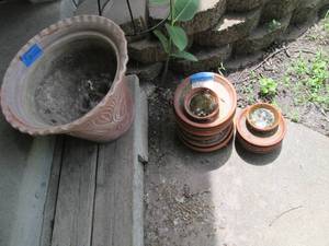 Decorative Tera Cotta outdoor planter
