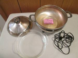 Vintage English Silver plated elect...
