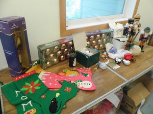 (2) box lot if assorted Christmas Ornaments
