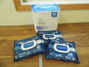 Unopened package of Adult Medium ov...