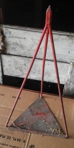 lot 205 image: Vintage Snowmobile Stand