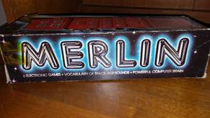 lot 25 image: Milton Bradley Electronic Handheld Merlin And More