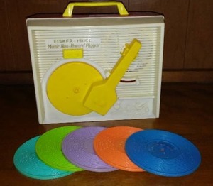 lot 34 image: Fisher Price Music Box Record Player