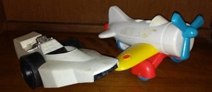lot 40 image: Fisher Price Airplane And More.