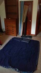 lot 48 image: Blow Up Air Mattress, Blinds And More.