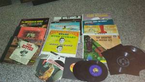 lot 53 image: 12 Inch Vinyl Records. Variety Mostly Country.