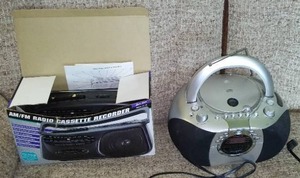 lot 55 image: AmFm Radios, Cassett Recorder, CDPlayer