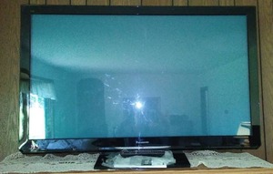 lot 70 image: Panasonic 49 SCREEN TV.