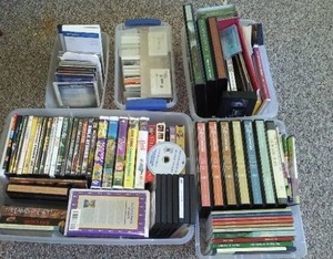 lot 76 image: DVD, VHS Variety And More.