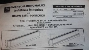 lot 253 image: Emerson-Chromalox Heater, New In Box.