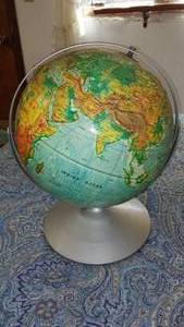 lot 95 image: World Globe Nystrom 12inch.