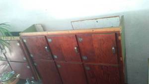 lot 350 image: Vintage Cabinets.
