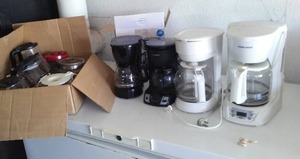 lot 313 image: Coffee Makers(4) And More.