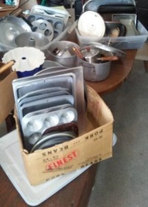 lot 335 image: Large Bakeware Lot.