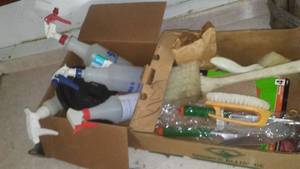 lot 363 image: Spray Bottles, Brushes And More.