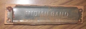 lot 390 image: Indian Band Harmonica.