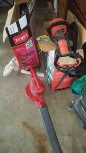 lot 398 image: Toro Blower Vacs (2) And More.