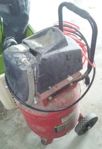 lot 348 image: Coleman Powermate Air Compressor.