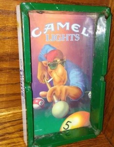 lot 168 image: Camel Lights Ashtray.