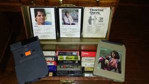 lot 174 image: 8 Track Tapes. With Metal Box.
