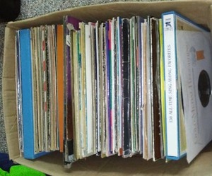lot 182 image: Large Lot Of  12 Vinyl Record Albums.
