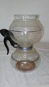 lot 155 image: Vintage Art Deco Cory Glass Vacuum  Coffee Brewer Percolator