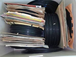 lot 104 image: Variety of 45 Records.