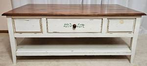 lot 17 image: Distressed Coffee Table
